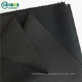 Bukram gum stay microdot fusing interfacing waterjet woven nonwoven polyester adhesive fusible carpet cap interlining fabric